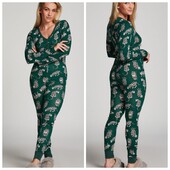 Hunkemoller! Жіночий ромпер, кігурумі, жіноча піжама М розмір 10 alpine green! Лот 35