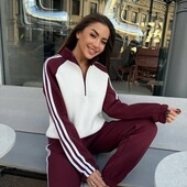 Теплый женский костюм на флисе