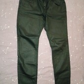 Джинсы Zara women с напылением под кожу 42 размер