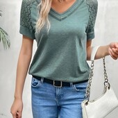 Эффектная, легкая, стильная блуза, футболка, р. хxl, наши 50-54