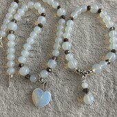 Новинка!Красивые бусы и браслет резинка