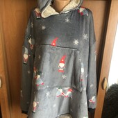Меховушка, плюшева туника, халат, плаття, худи, 2-3XL. Moon, слип, пижама.