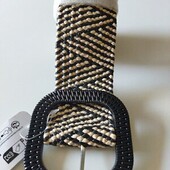 Жіночий плетений пояс із соломи Ladies Belt 105см