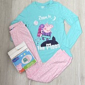 Peppa pig .Котонова піжама для дівчинки 122/128 р.