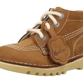 Деми ботинки kickers (Британия) из натуральной кожи! unisex! оригинал! р.28/17,5 см
