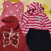 Речі для дівчинки одним лотом 1-2 роки