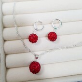 Набор серебряных украшений