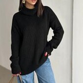 Вязаный теплый свитер New look