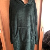Меховушка дуже довга, плюшева, халат, плаття, худи, 3-5XL. слип, пижама, плед