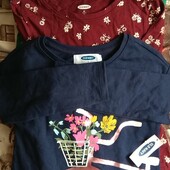 Old navy 3шт лёгкие кофточки на девочку 5л