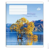 Зошит 18л у клітинку серія 2542 Зачарованi схили 5 шт