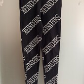 Штаны теплые вязанные