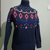 Тепла шерстяна кофта джемпер Mark's & Spencer