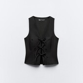 Zara приталений жилет топ