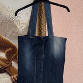 Джинсовая сумка handmade