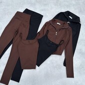 Костюм термо : лонг + топ + лосіни
