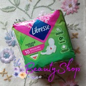 Прокладки женские гигиенические Libresse Натуральная забота с экстрактами ромашки и алоэ вера 10 шт