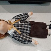 Фарфоровая винтажная кукла, спящий мальчик