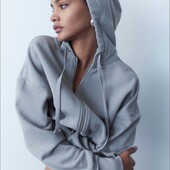❣️H&M укорочена толстовка фліс