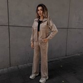 Жіночі костюми велюр на хутрі. Розміри 42-52