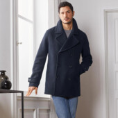 ♕ Якісне чоловіче пальто з вовною від Tchibo(Німеччина) розмір М