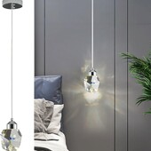 Sxtiger Moderne 3-цветный светодиодный хрустальный подвесной светильник