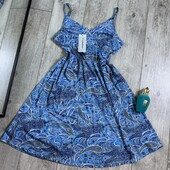 Розпродаж магазину! 95% rayon Гарна сукня сарафан по боках кармани