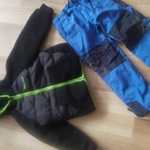 Шикарний лот курточка і термо штани, 110