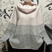 Теплий светр з горловиною, р.16 в гарному стані