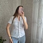 Натуральна, біла сорочка ❤️