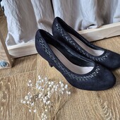 Гарнючі, ніжні туфлі на підборах, 39, відмінний стан ❤️