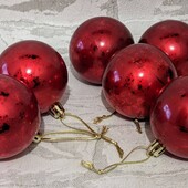 Ялинкові кулі Livarno 6шт Ø57мм Німеччина