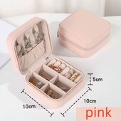 Міні-коробка для зберігання ювелірних виробів, шкатулка для прикрас