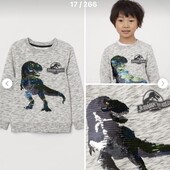 Утеплений світшот для хлопчика H&M 110-116см.