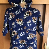 Меховушка, плюшева туника, кофта, худи, 3-4 p 104 см. Snuggle