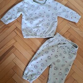 Кофта+штани на флісі 9-12 міс.