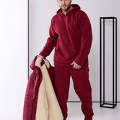 Чоловічий теплий костюм на флісі(комплект без куртки)