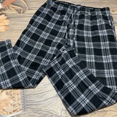 Мужские флисовые пижамные штаны размер 2ХЛ