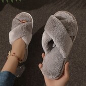 М'які плюшеві домашні тапочки 42/43р