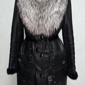 Натуральна тепла дублянка М-L 44-46р