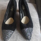 Туфлі 1936 велюр, оздоблення, на ножку 26см