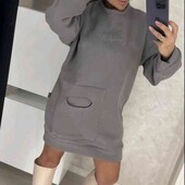 платье туника на флисе М Lovekan Турция