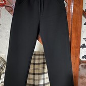 Штаны на флисе, палаццо