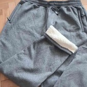 Теплі зимові штани на хутрі Xxxl.
