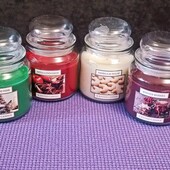 Большая аромо свеча в стеклянной колбе с герметической крышкой 800 грамм