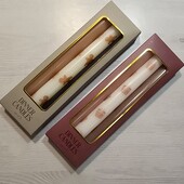 Dinner candles! Воскова свічка, 1 упаковка на вибір, в упаковці 3 шт! Лот 38