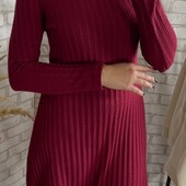 Сукня бордова s-m.
