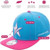 Бейсболка Big Star Snapback - ніжно-блакитний/рожевий