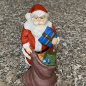 Підсвічник Avon Santa & Snowman у різдвяній коробці, рідкісний вінтажний!!!