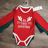 Новорічні боді для малюків 92